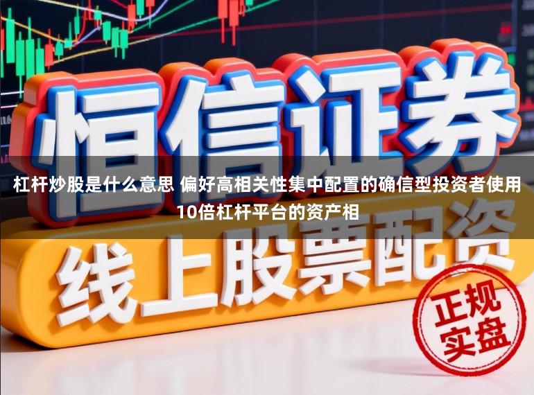 杠杆炒股是什么意思 偏好高相关性集中配置的确信型投资者使用10倍杠杆平台的资产相