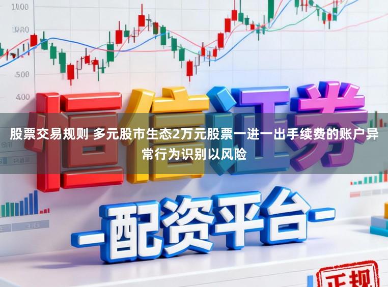 股票交易规则 多元股市生态2万元股票一进一出手续费的账户异常行为识别以风险